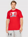 Under Armour T-s&auml;rk Ua Boxed Sportstyle 1329581 Punane Loose Fit