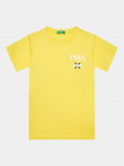 United Colors Of Benetton T-s&auml;rk 3I1XG109J Kollane Regular Fit