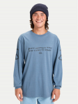 Quiksilver Pikkade varrukatega T-s&auml;rk Ev Cold Ways EQYZT08190 Sinine Regular Fit