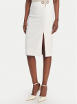 Elisabetta Franchi Pliiatsseelik GO-147-61E2-V320 Valge Regular Fit