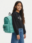 Calvin Klein Jeans Seljakott City Grid Aop IU0IU00711 Roheline