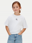 Calvin Klein Jeans T-s&auml;rk LVCKSJA16G Valge Boxy Fit