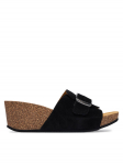 Scholl Pl&auml;tud Tropica Buckle Med. MF00880 Must