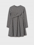Mayoral Elegantne kleit 7.966 Must Regular Fit