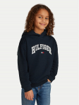 Tommy Hilfiger Pluus Varsity KB0KB09574 Tumesinine Relaxed Fit