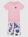 adidas Komplekti kuuluvad t-s&auml;rk ja &scaron;ortsid Flower Print HC1949 Roosa Regular Fit