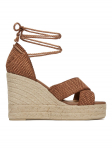 Casta&ntilde;er Espadrillid Becca/8ED/298 Pruun