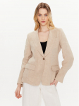 Weekend Max Mara Pintsak Nalut 2350410431 Beež Regular Fit