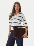 Tommy Hilfiger K&auml;ekott Th Statement Leather Bag Suede AW0AW18402 Pruun