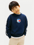 Tommy Hilfiger Pluus Smiley Flag KB0KB10258 Tumesinine Regular Fit