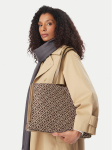 Tommy Hilfiger K&auml;ekott Th Jacquard Tote AW0AW19009 Pruun