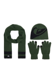 Quiksilver Komplekt m&uuml;ts, sall ja kindad CWBEO-QS-SM346-001-AW26 Roheline