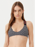 HUGO Bikini &uuml;lemine osa Monogram 50534948 Must XS