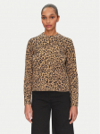 Pieces Kampsun Seo 17156343 Pruun Regular Fit M
