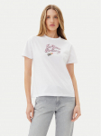 HUGO T-s&auml;rk Damacia_5 50540237 Valge Regular Fit