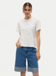Vero Moda T-s&auml;rk Solvei 10325318 Valge Regular Fit