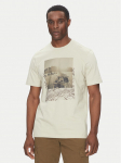 BOSS T-s&auml;rk Te_Dunetrace 50539187 Beež Regular Fit