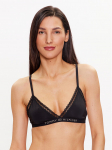 Tommy Hilfiger Bralette rinnahoidja UW0UW04242 Must L