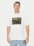HUGO T-s&auml;rk Daveley_RB 50545125 Valge Regular Fit