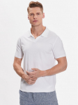 Lindbergh Polo s&auml;rk 30-404036 Valge Slim Fit XXL
