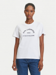 KARL LAGERFELD T-s&auml;rk A3W17105 Valge Regular Fit