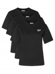 Reebok T-s&auml;rkide komplekt RK25194CCW Must Regular Fit