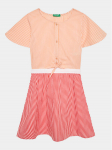 United Colors Of Benetton Igap&auml;evane kleit 47KTCV01B Oranž Regular Fit