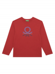 United Colors Of Benetton S&auml;rkpluus 3I1XC10Q3 Punane Regular Fit 168