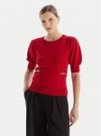 Fracomina Kampsun FR25WT7019K55601 Punane Slim Fit