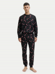 Jack & Jones Pidžaama Tristan 12285375 Must Loose Fit L
