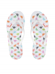 Kappa Varbavahesandaalid 351C22W White - Pink Coral - Pink Fuchsia V&auml;rviline 36
