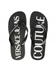 Versace Jeans Couture Varbavahesandaalid 80YA3SQ7 ZSS81 Must 42