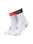 Compressport L&uuml;hikesed sokid Pro Racing Socks v4.0 Ultralight Run Low XU00051B Valge