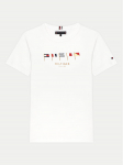 Tommy Hilfiger T-s&auml;rk Multiflag KB0KB09532 D Valge Regular Fit