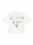 Guess T-s&auml;rk J6GI27 K8HM4 Valge Relaxed Fit