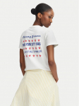 Tommy Jeans T-s&auml;rk DW0DW23481 Valge Regular Fit