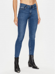 Liu Jo Teksad UF3013 D4448 Tumesinine Slim Fit