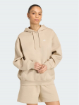 adidas Pluus Essentials Oversized Fleece Hoodie KR3591 Beež Oversize
