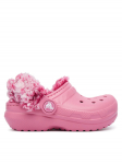 Crocs Pl&auml;tud Classic Fleece Lined Clog T 212857 Roosa
