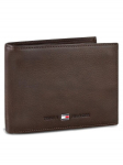 Tommy Hilfiger Rahakott Johnson Cc Flap And Coin Pocket AM0AM00660/82566 Pruun