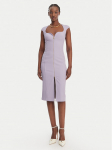 Elisabetta Franchi Kokteilikleit AB-900-61E2-V430 Lilla Regular Fit