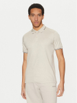 Calvin Klein Polo s&auml;rk K10K114130 Beež Regular Fit
