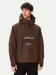 Napapijri Anorak-jope Rainforest Next NP0A4IB9 Pruun Regular Fit