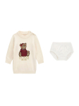 Guess Kootud kleit A6BK06 Z1316 Kreemjas Regular Fit