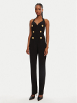 Balmain Kombinesoon DF1PW145VB00 Must Regular Fit