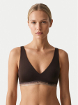 Emporio Armani Underwear Bralette rinnahoidja EW000435 AF25572 U6279 Tumepruun