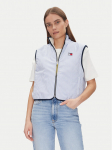 Tommy Jeans Varrukateta jakk Tjw Reversible Teddy Vest DW0DW20233 Sinine Regular Fit