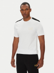 EA7 Emporio Armani T-s&auml;rk 7M000299 AF13739 U0002 Valge Slim Fit