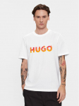 Hugo T-s&auml;rk Danda 50504542 Valge Regular Fit