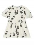 MINI RODINI Igap&auml;evane kleit 2525012610 Valge Regular Fit